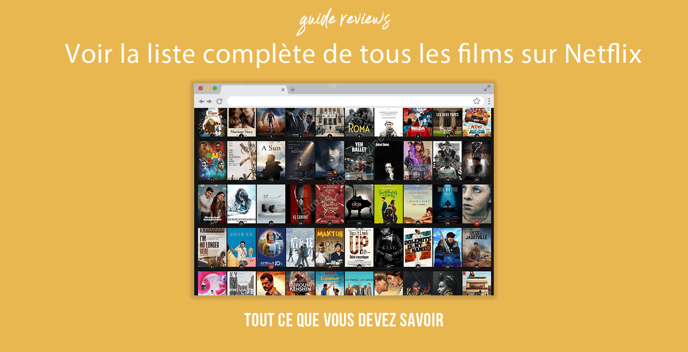 Codes secrets Netflix : Explorer tous les films